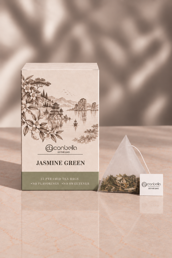 Jasmine Green (Yaseminli Yeşil Çay-15’li Paket Piramit Çay)