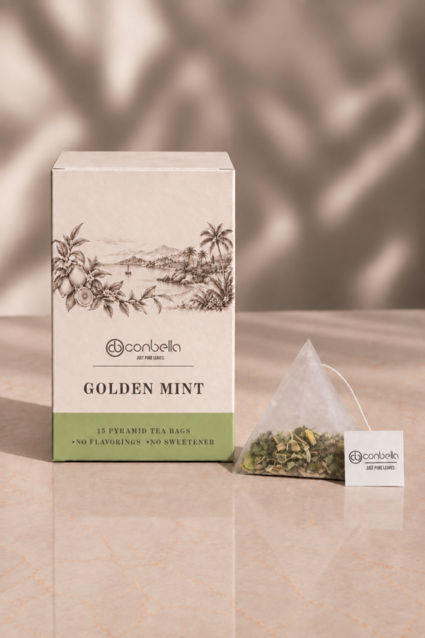 Golden Mint (Nane&Limon-15’li Paket Piramit Çay)
