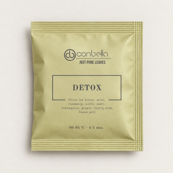 Detox Tea (Detoks Etkili Arındırıcı Bitki Çayı-15’li Paket Piramit Çay) - Görsel 2