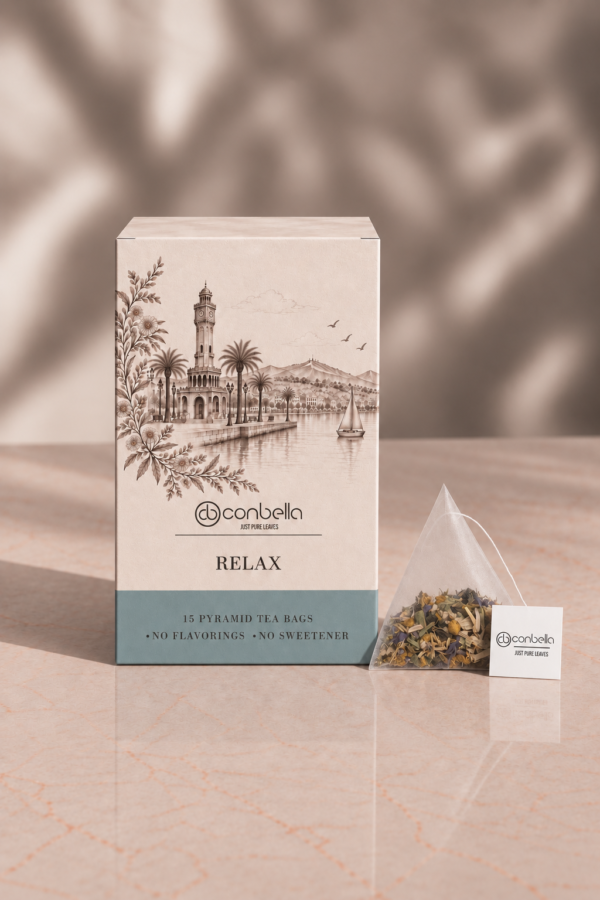 Relax Tea (Sakinleştirici Bitki Çayı-15’li Paket Piramit Çay)