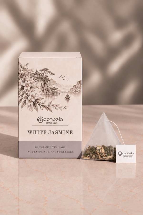 White Jasmine (Yaseminli Beyaz Çay-15’li Paket Piramit Çay)