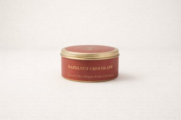 Fındık Püre Dolgulu Pralin Çikolata